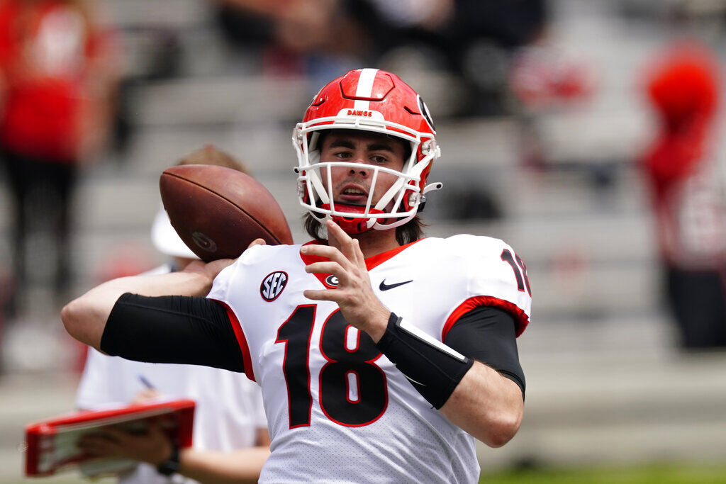17. Pittsburgh (30/1) — JT Daniels, QB, Georgia
